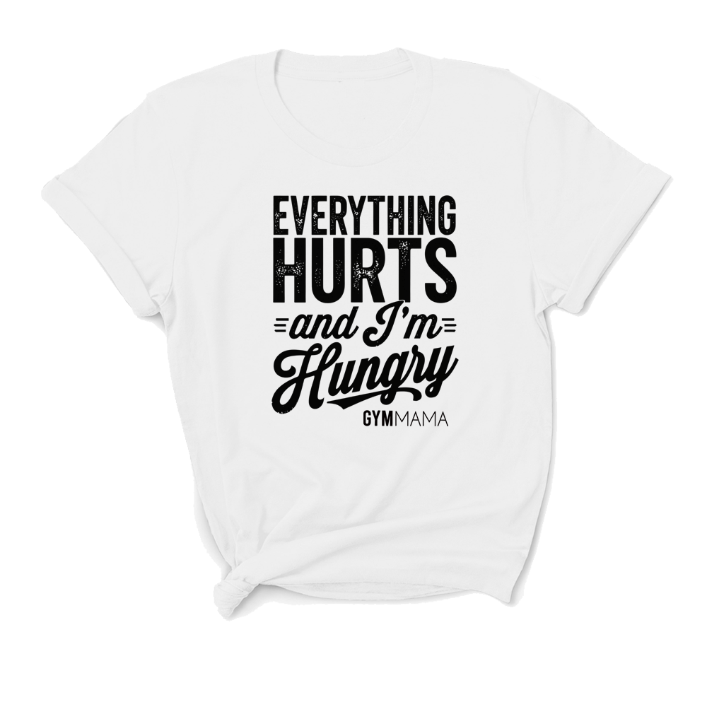 Gym Mama Everything Hurts Graphic T-Shirt