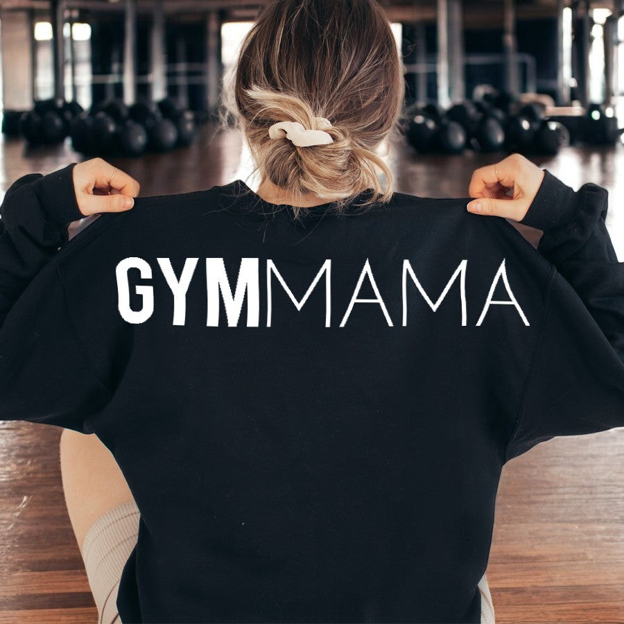 Gym Mama Maxi Logo Oversized Sweatshirt