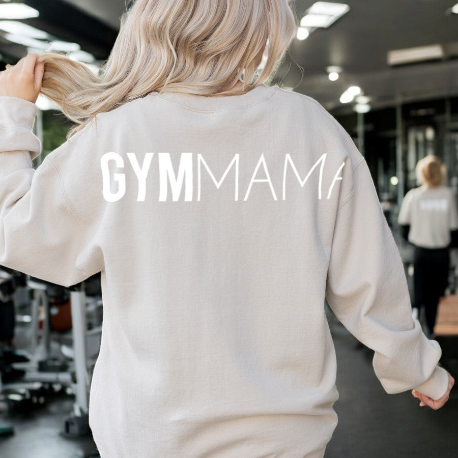 Gym Mama Maxi Logo Oversized Sweatshirt
