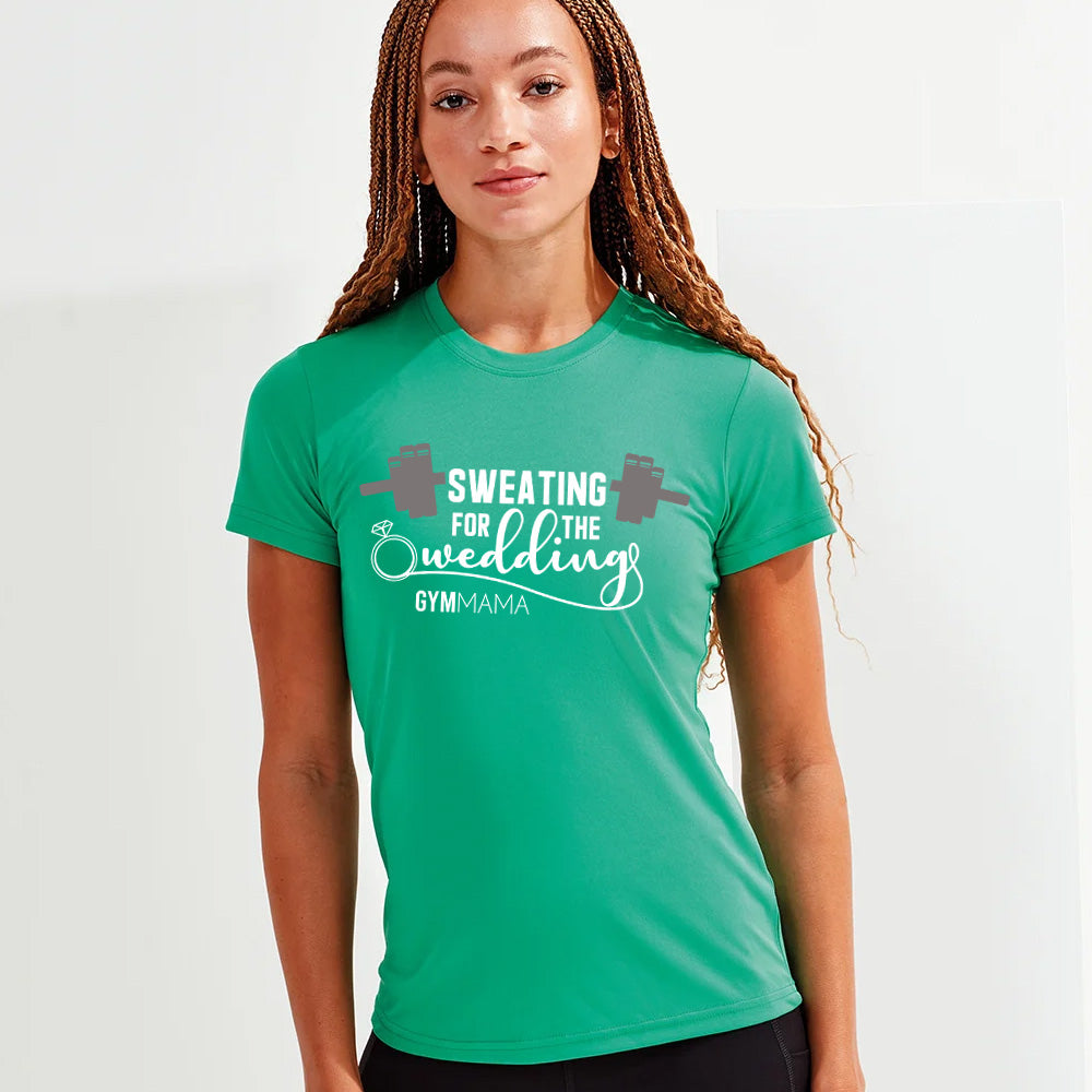 Gym Mama Sweating For The Wedding Training Tee