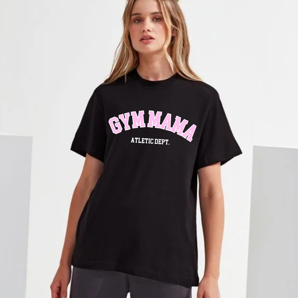 Gym Mama Boxy Oversized T-Shirt