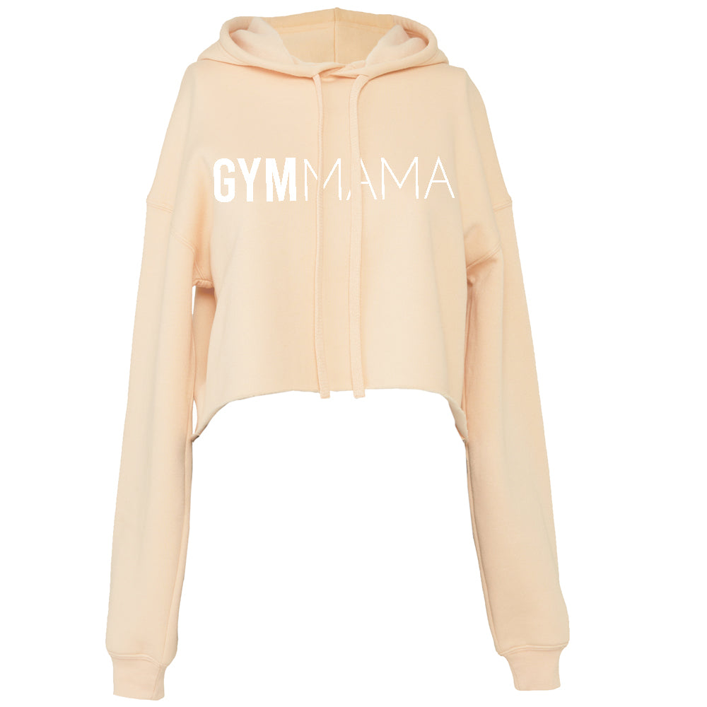 Gym Mama Ultra Cropped Logo Hoodie