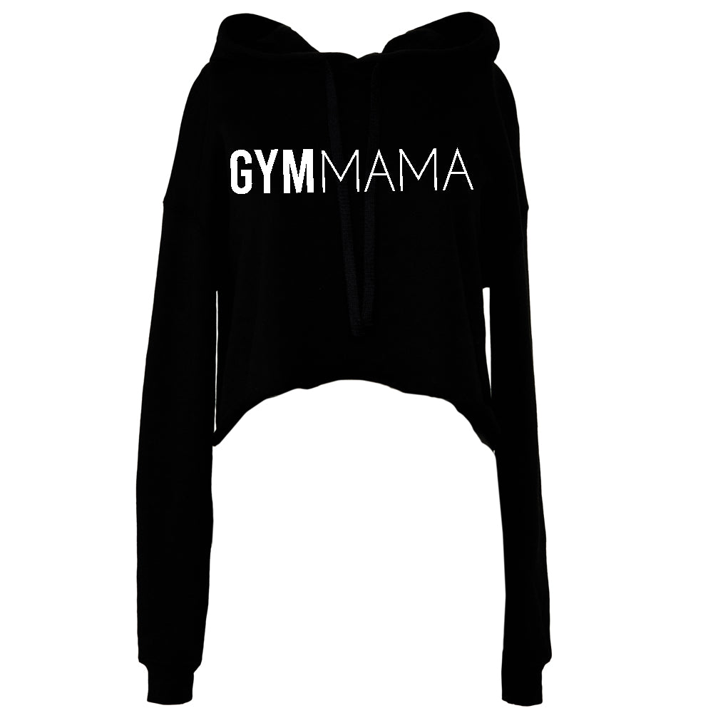 Gym Mama Ultra Cropped Logo Hoodie