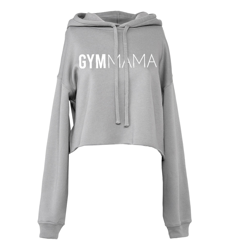 Gym Mama Ultra Cropped Logo Hoodie