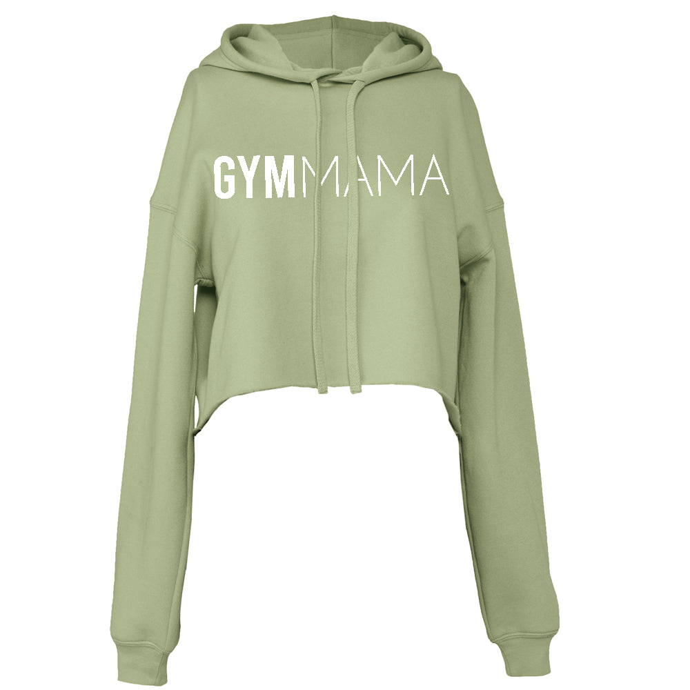 Gym Mama Ultra Cropped Logo Hoodie
