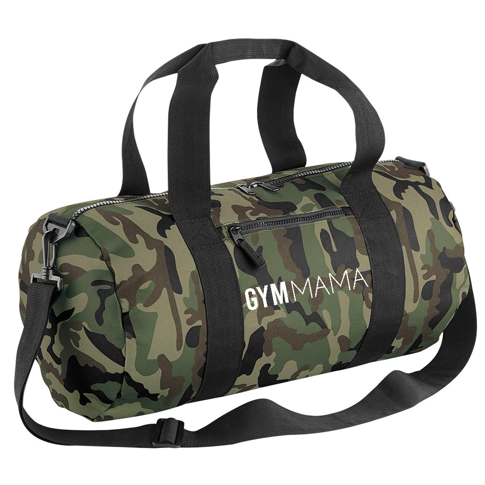 Gym Mama Camo Workout Bag