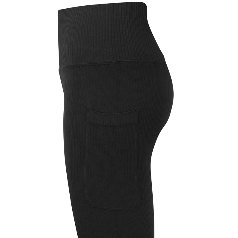 Gym Mama Spring Ribbed Pocket Leggings