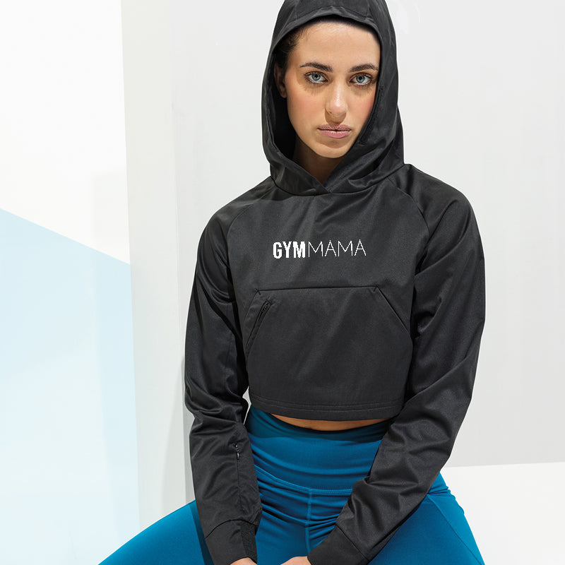 Gym Mama Training Cropped Hoodie Jacket