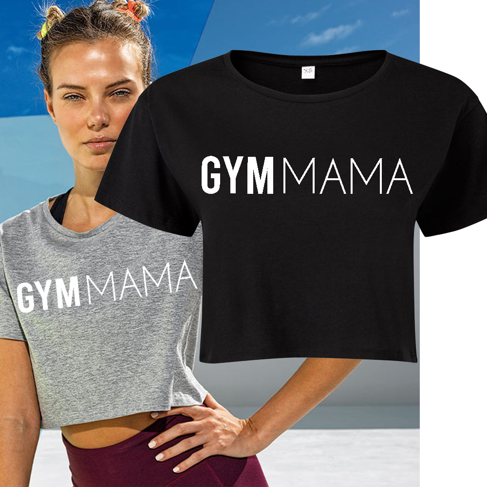 Gym Mama Legion Crop Tee