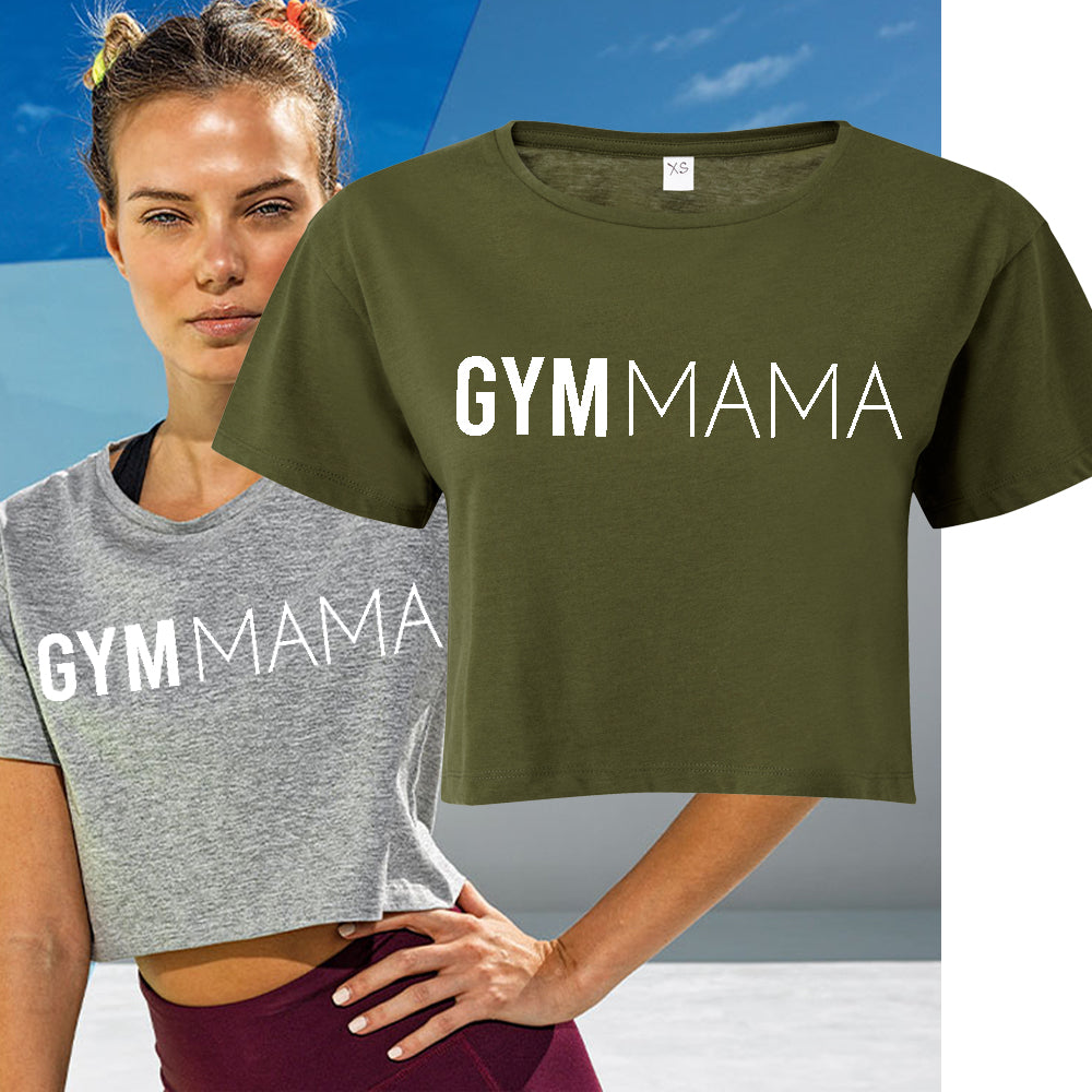 Gym Mama Legion Crop Tee