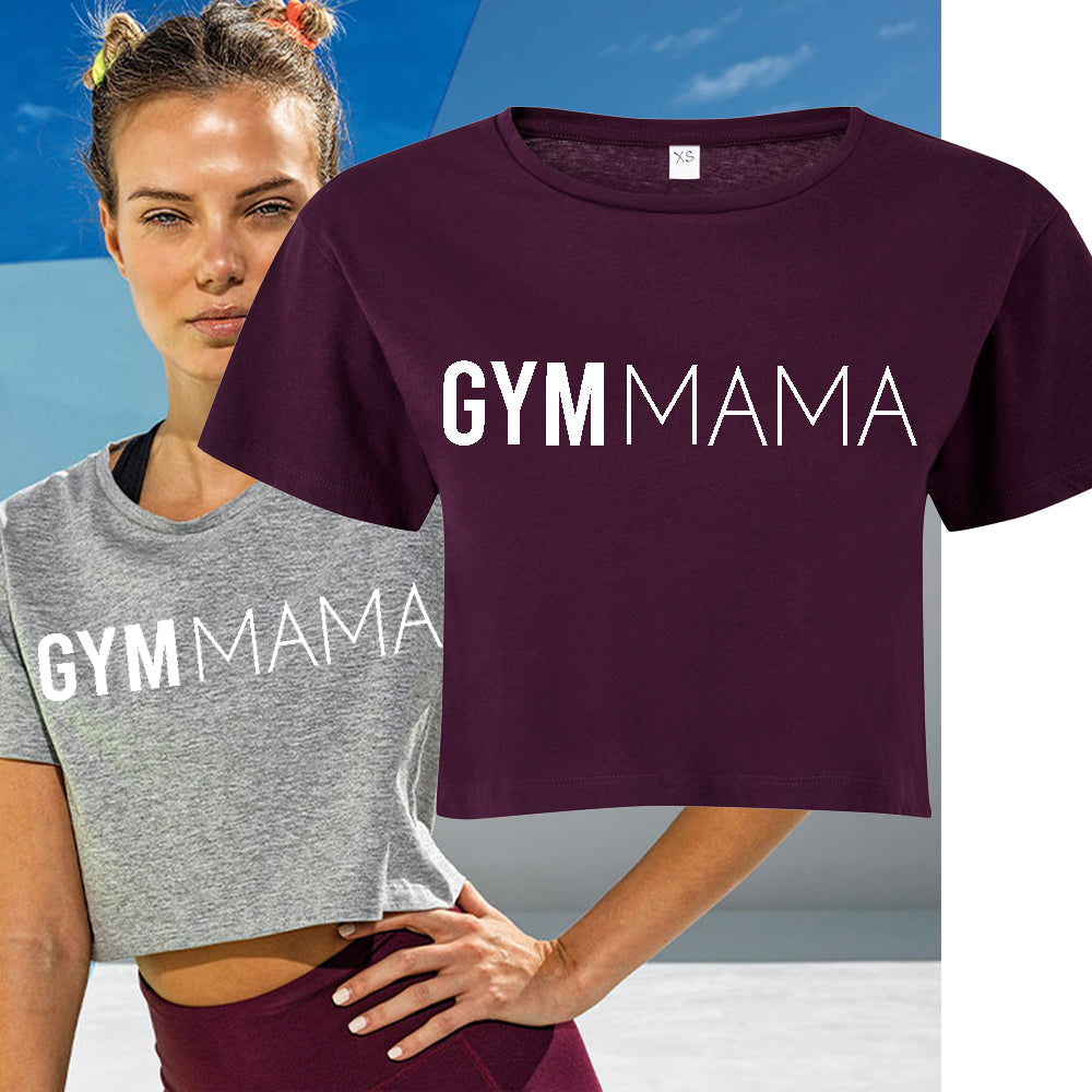 Gym Mama Legion Crop Tee