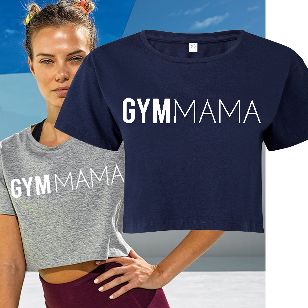 Gym Mama Legion Crop Tee