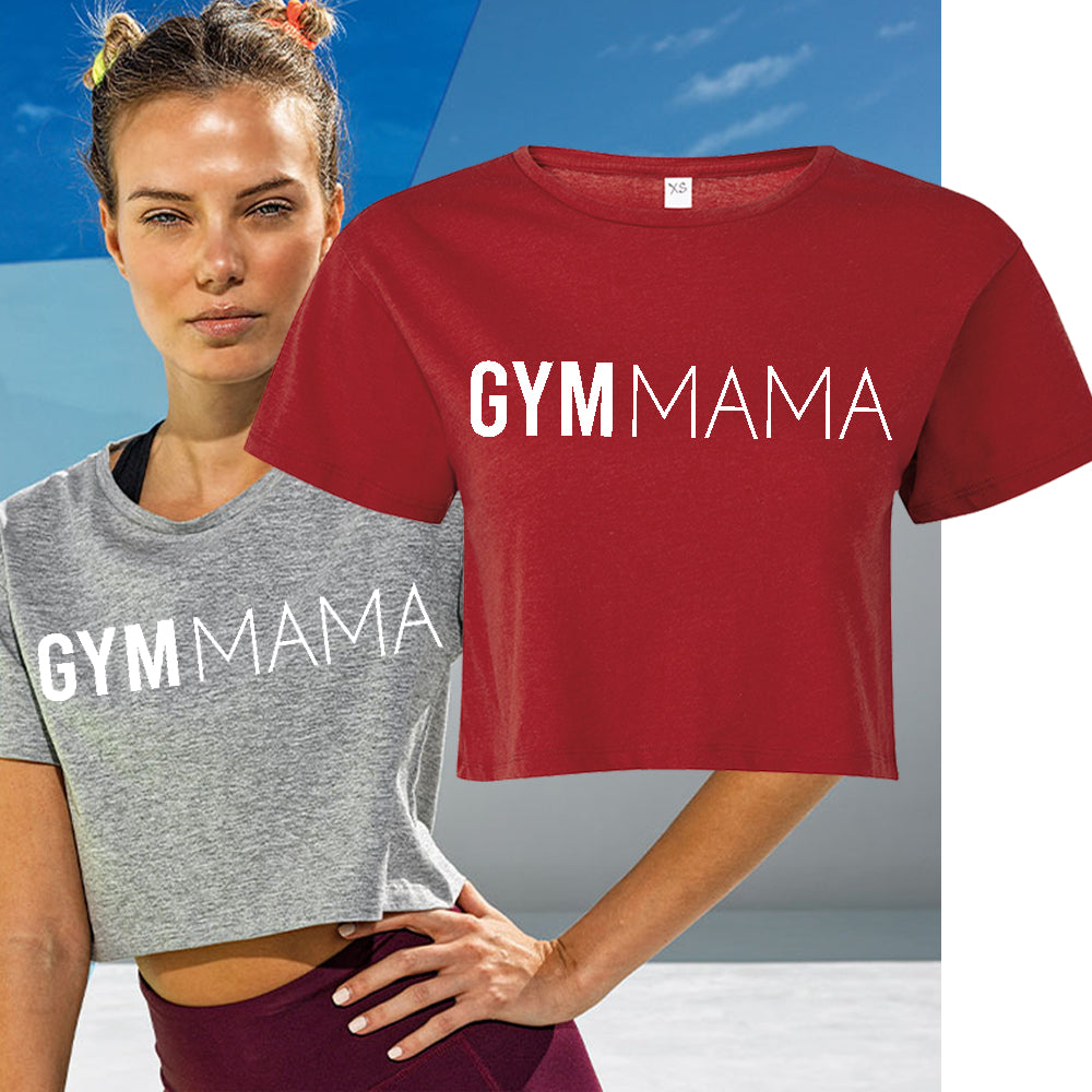 Gym Mama Legion Crop Tee