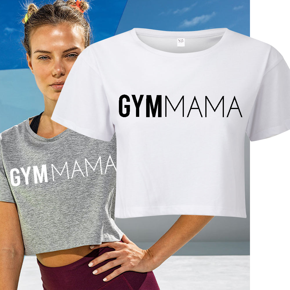 Gym Mama Legion Crop Tee