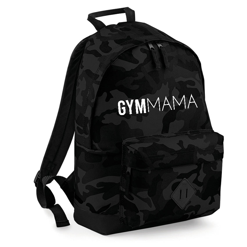 Gym Mama Camo Backpack
