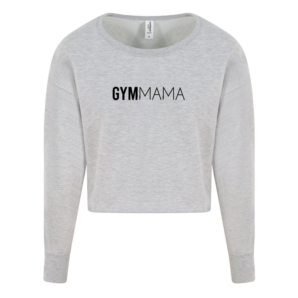Gym Mama Training Cropped Sweatshirt