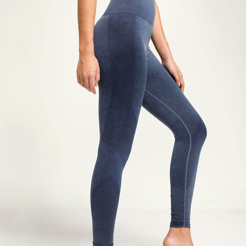 Gym Mama Seamless Denim Look Leggings