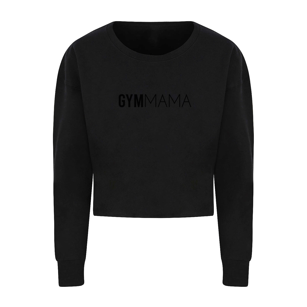 Gym Mama Tonal Crop Sweatshirt