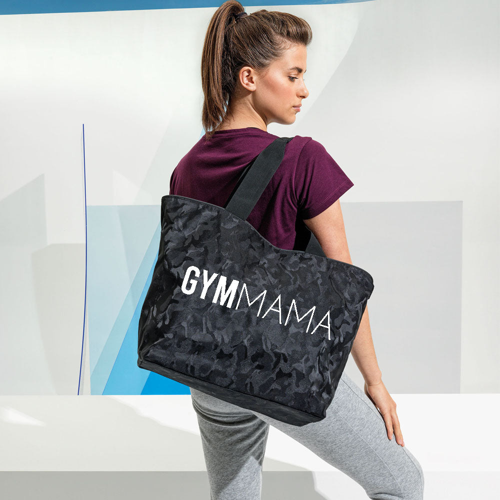 Gym Mama Motherhood Camo Shoulder Bag