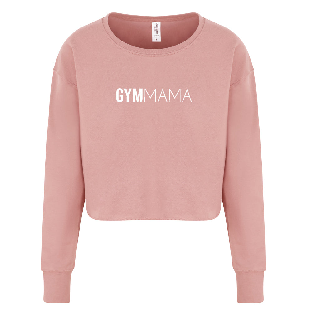 Gym Mama Training Cropped Sweatshirt