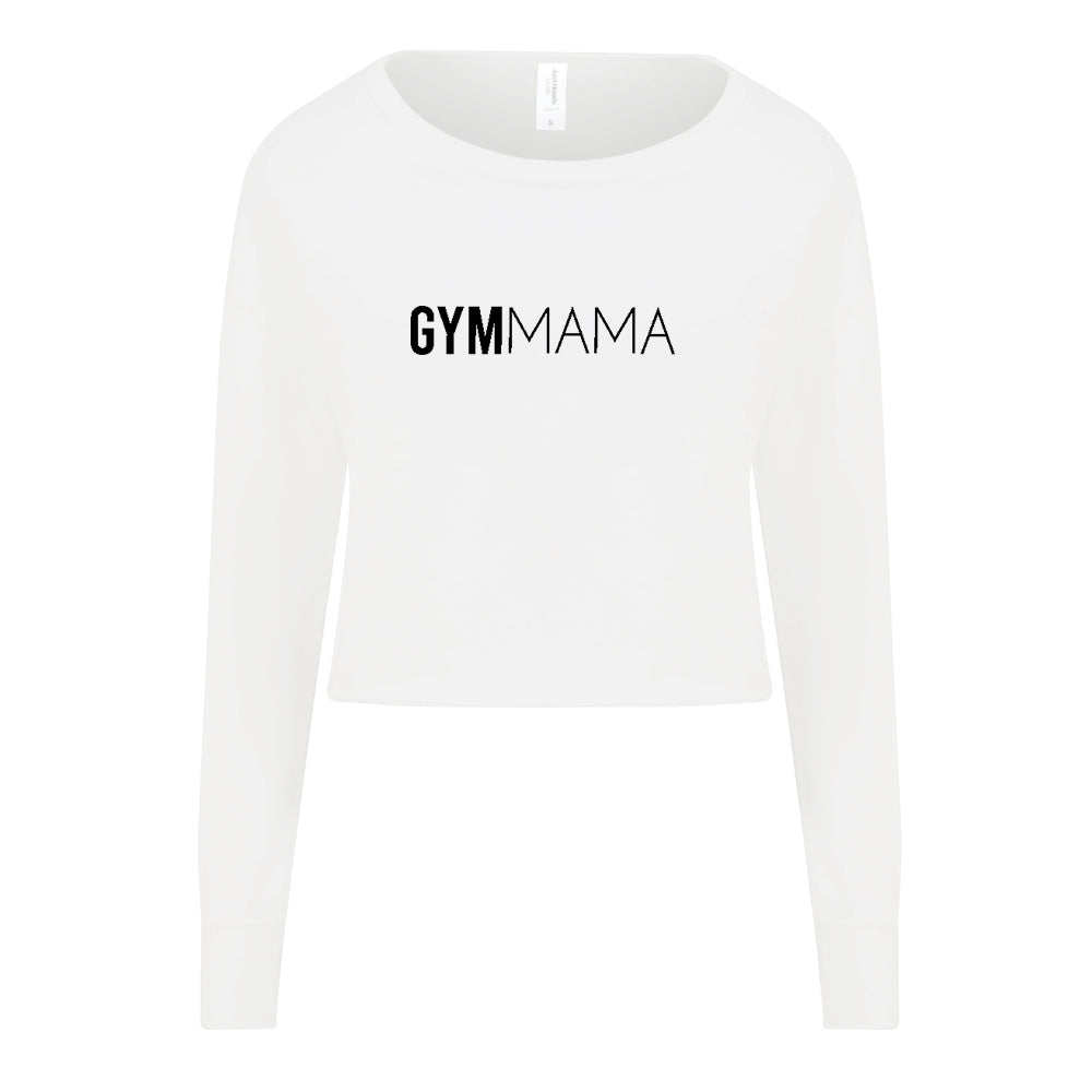 Gym Mama Training Cropped Sweatshirt