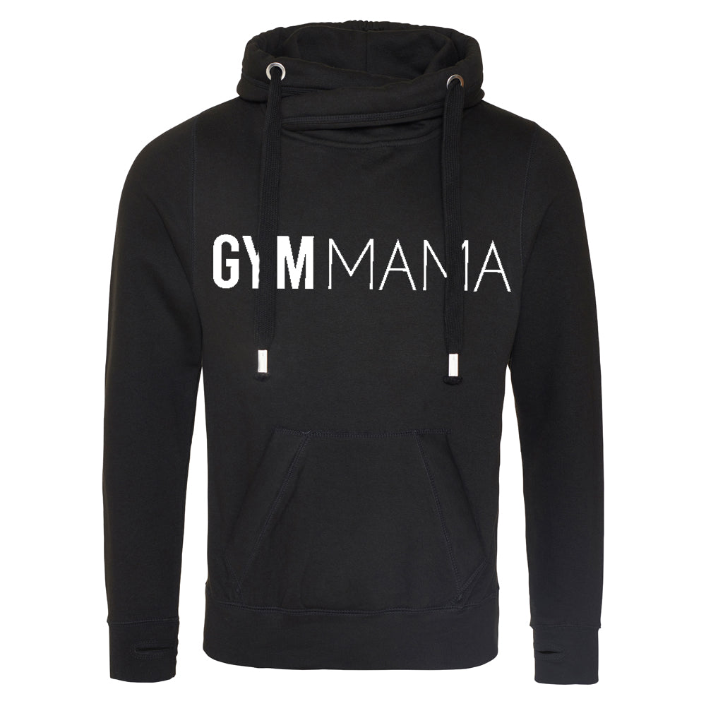 Gym Mama Cross Neck Hoodie