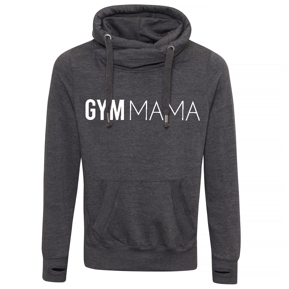 Gym Mama Cross Neck Hoodie