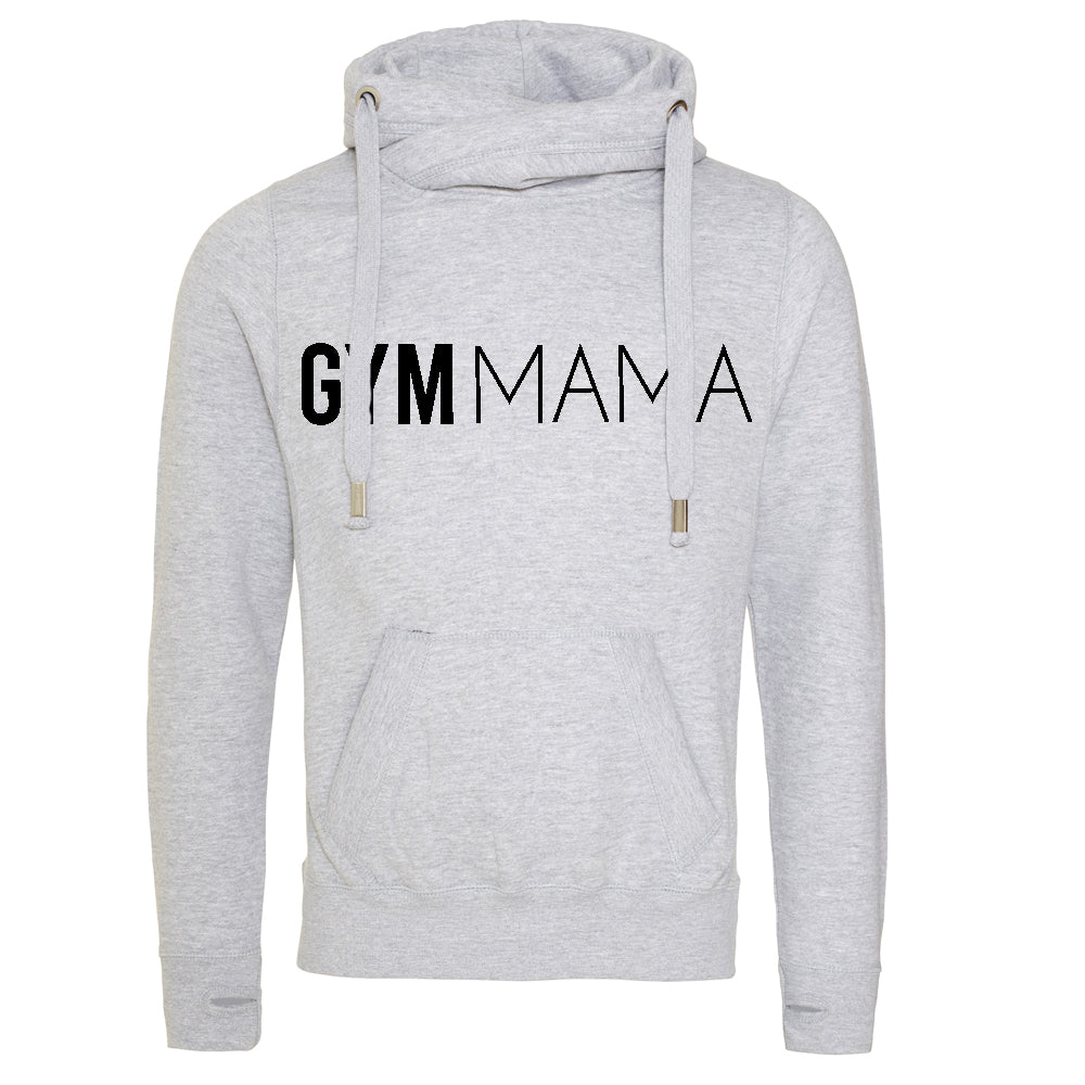 Gym Mama Cross Neck Hoodie