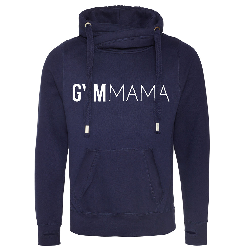 Gym Mama Cross Neck Hoodie