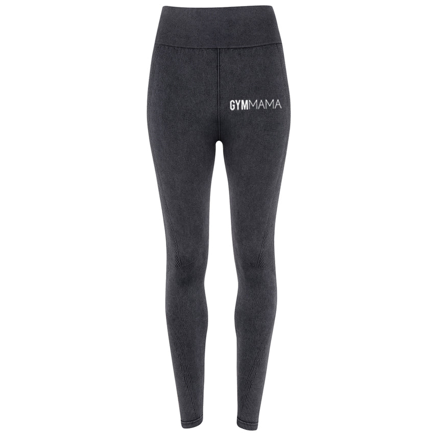 Gym Mama Seamless Denim Look Leggings