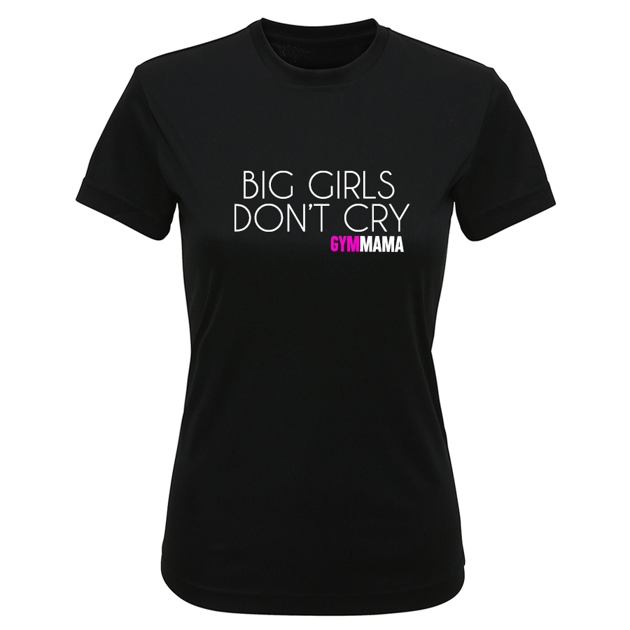 Gym Mama Dont Cry Performance Tee