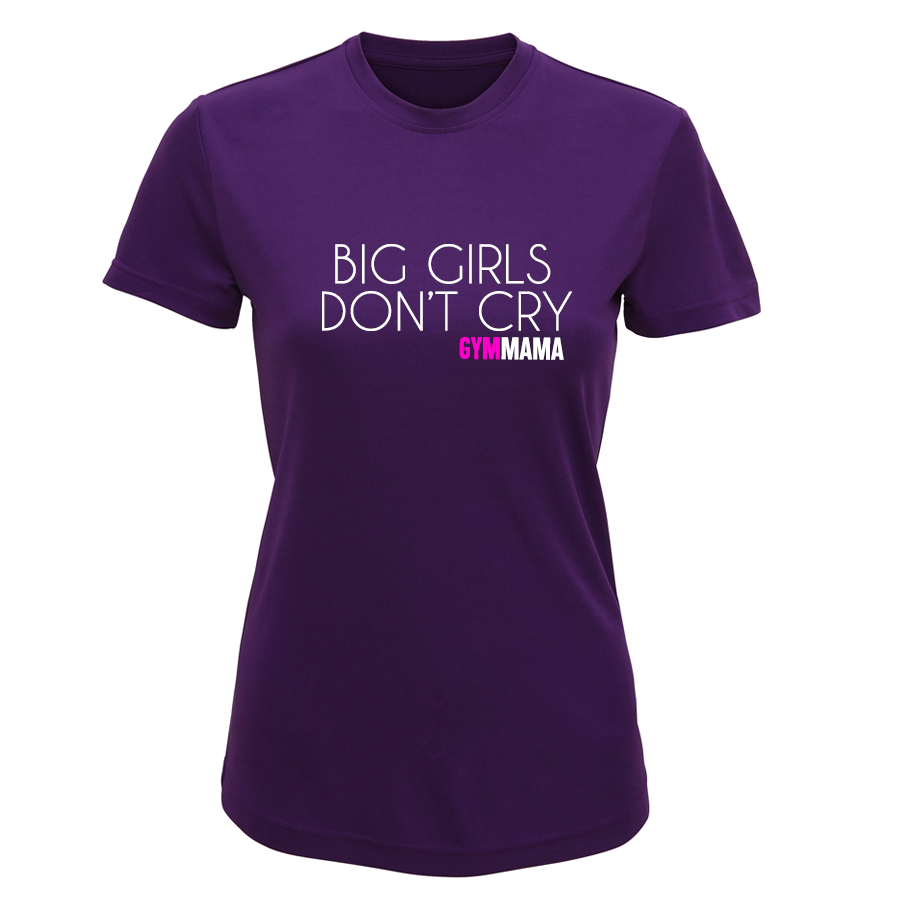 Gym Mama Dont Cry Performance Tee