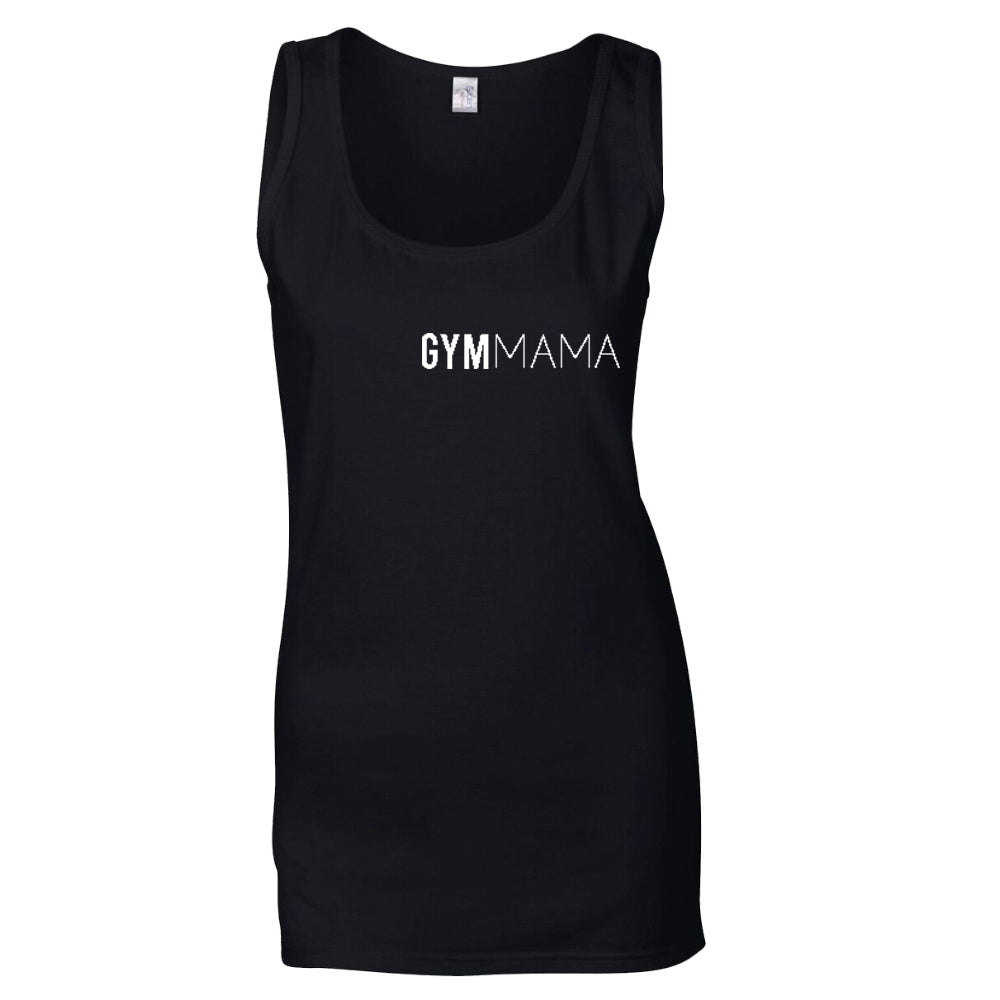 Gym Mama Panelled Mini Logo Vest