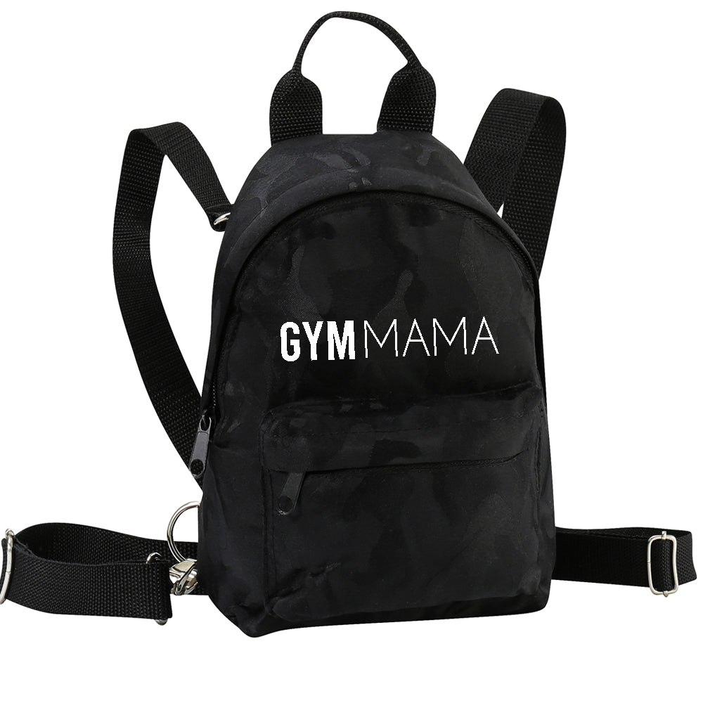 Gym Mama Camo Mini Backpack
