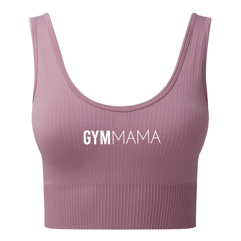 Gym Mama Jenny Ribbed Sports Bra