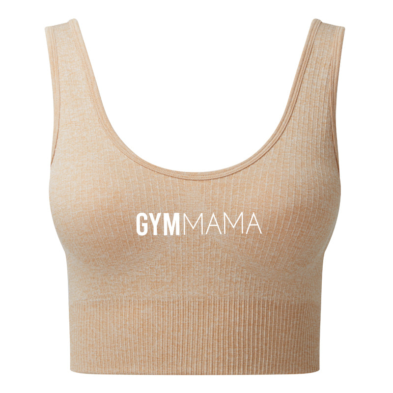 Gym Mama Jenny Ribbed Sports Bra