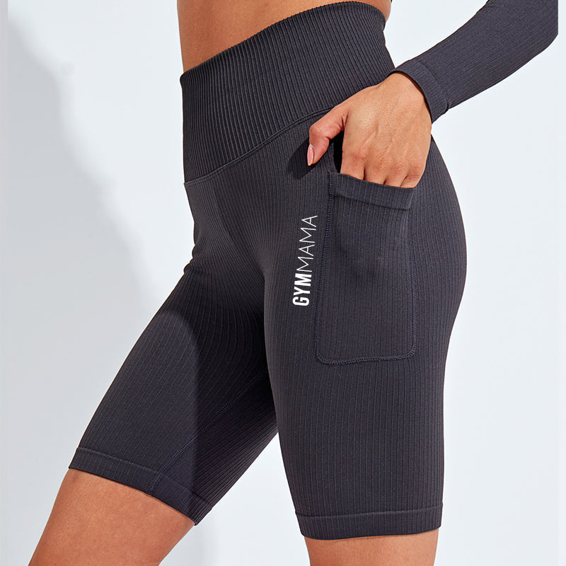 Gym Mama Energise Ribbed Training Shorts